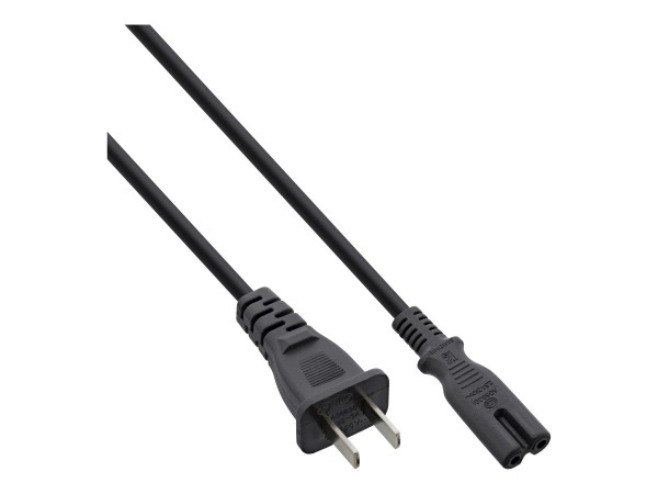 InLine Cavo di alimentazione Spina China - presa Euro 8 C7 - nero - 1,8 m