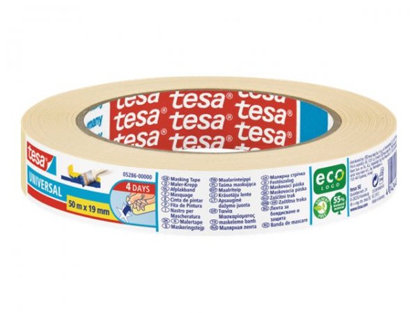 Tesa Kreppband Universal beige 05286