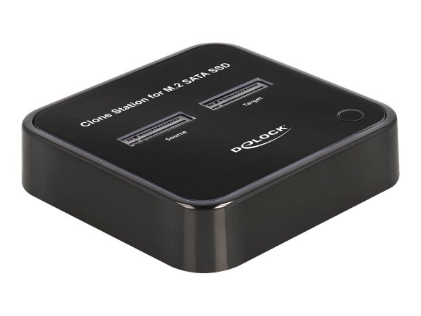 Delock Docking Station M.2 per 2 x M.2 SATA SSD con funzione di clonazione - SSD - M.2 - M.2 - USB 3
