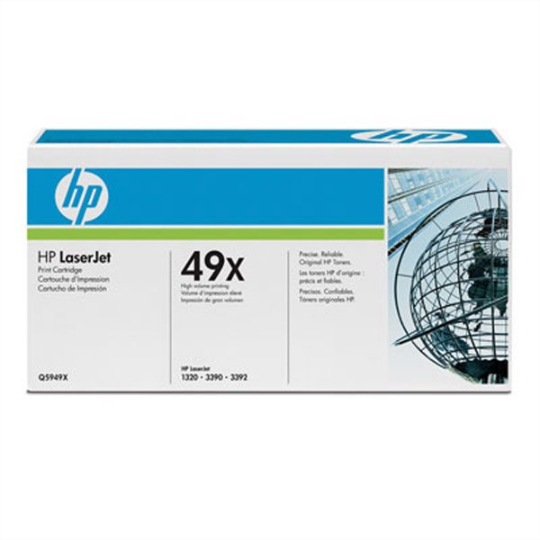 HP Toner 49X Q5949X schwarz - Originale - Unità toner