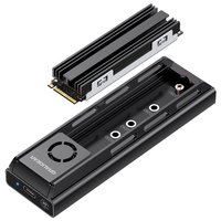GrauGear GG 18112 - Dockingstation m.2 NVMe/NGFF 20 mm Kühler USB 3.0