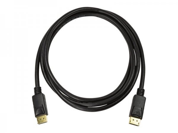 LogiLink CV0119 - 1 m - DisplayPort - DisplayPort - Maschio - Maschio - Nero