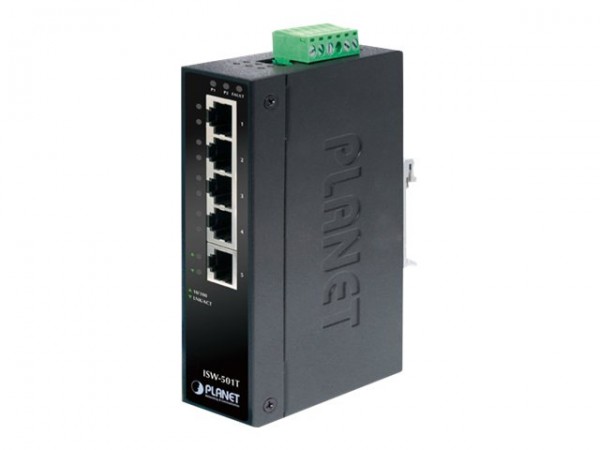 Planet ISW-501T - Non gestito - L2 - Fast Ethernet (10/100) - Full duplex - Montabile a parete