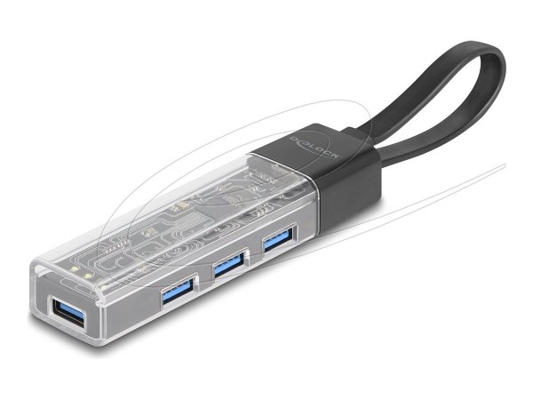 Delock USB Hub 5 Gbps mit Typ-A oder Type-C Anschluss