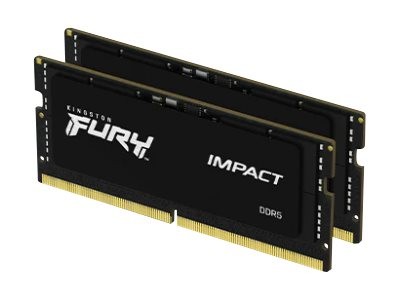 Kingston FURY 64 GB 4800 MT/s DDR5 CL38 SODIMM (Kit da 2) Impact - 64 GB - 2 x 32 GB - DDR5 - 262-pi