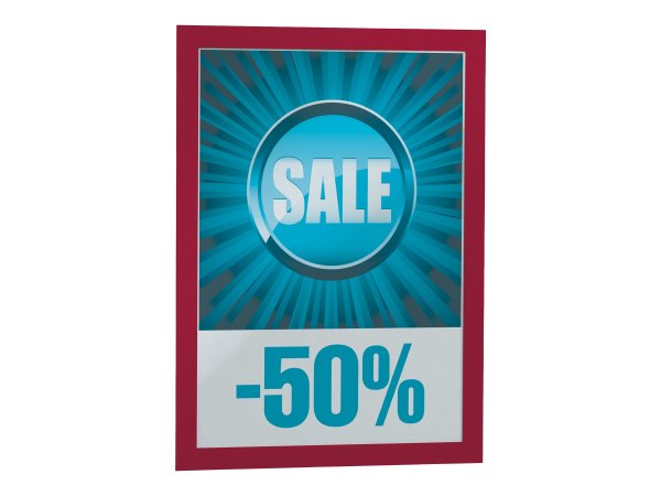 Durable DURAFRAME - A4 - Rosso - 5 pz