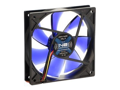 Blacknoise XL-P - Ventilatore - 12 cm - 1000 Giri/min - 2000 Giri/min - 31,7 dB - 128 m³/h