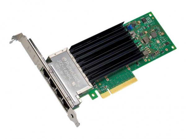Intel NIC/PCiE up to 10Gb RJ45 x 4 OEM - Nic - PCI