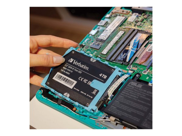Verbatim Vi550 - SSD - 4 TB - intern - 2.5" (6.4 cm) - Verbatim Vi550 interne SSD - 4TB