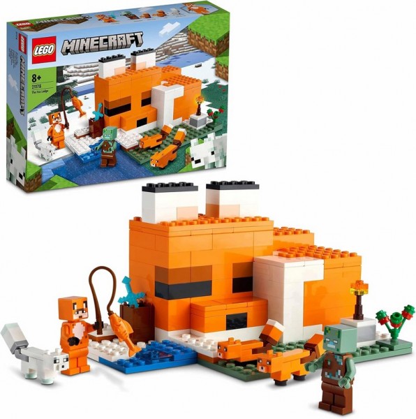 LEGO Minecraft 21178 Die Fuchs-Lodge