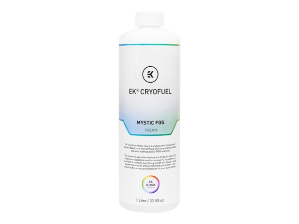EK Water Blocks 3831109829912 - Refrigerante - Translucent - Bianco - 1 L - Liquido