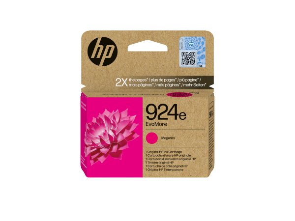 HP 924e Magenta Tintenpatrone EvoMore - Originale - Cartuccia di inchiostro