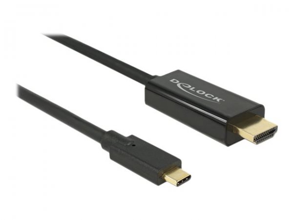 Delock 85259 - 2 m - USB tipo-C - HDMI - Maschio - Maschio - Oro