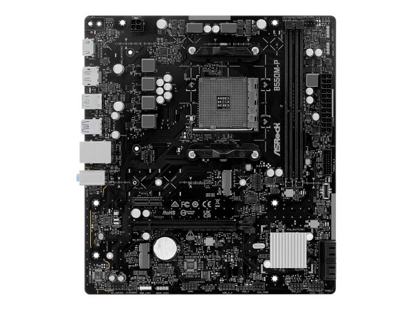 ASRock B550M-P Micro-ATX AM4 AMD B550 - Mainboard - AMD Sockel AM4 (Ryzen)