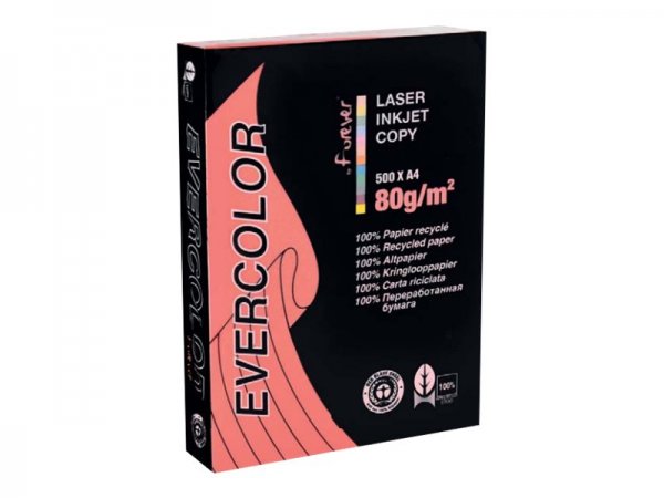 Clairefontaine EverColor rot Recyclingpapier A 4 80 g 500 Bl. - Carta riciclata - 80 g/m²