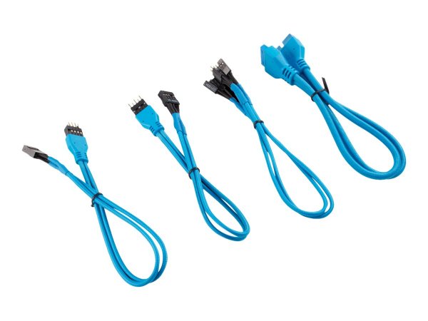 Corsair CC-8900247 - 0,3 m - Maschio - Maschio - Dritto - Dritto - Blu