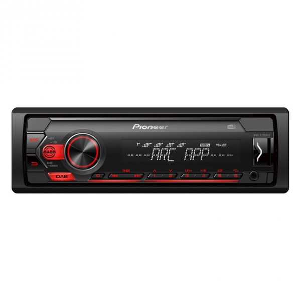 Pioneer MVH-S220DAB - Nero - 1 DIN - 200 W - 4.0 canali - 50 W - PTY