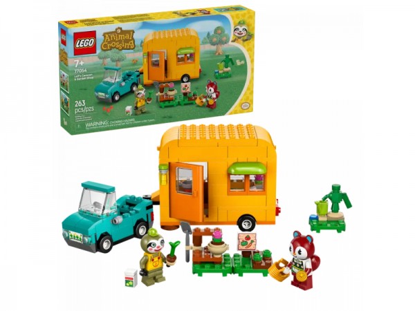 LEGO 77054 Animal Crossing Gerds Wohnwagen & Gärtnerei