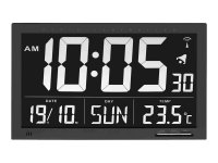 TFA 60.4505 - Sveglia digitale - Nero - Stilo AA - 368 mm - 230 mm - 29 mm TFA 60.4505 - Sveglia digitale - Nero - Stilo AA - 368 mm - 230 mm - 29 mm