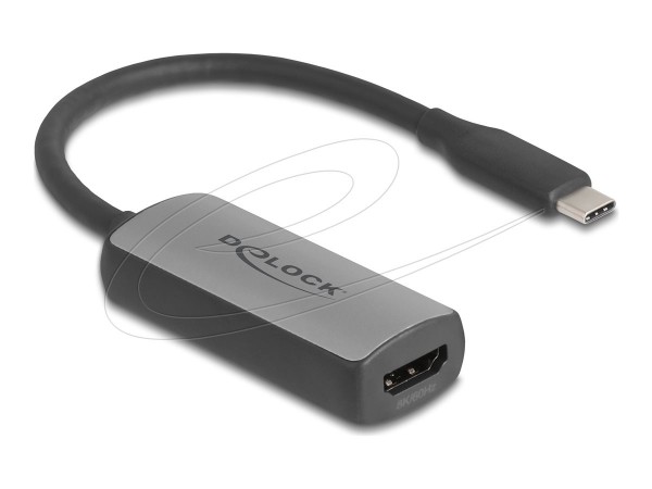 Delock USB Type-C Adapter zu HDMI DP Alt-m. 8K 60Hz HDR HDCP - Adattatore - Digitale/dati