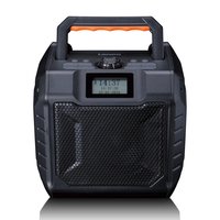 Lenco ODR-160GY - Leistungsstarkes tragbares outdoor DAB+/FM Radio mit Bluetooth - AAC