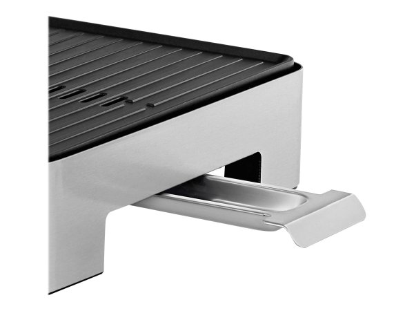 WMF LONO Tischgrill Quadro - Nero - Cromo - Cromo - Quadrato - Piastra - 270 x 270 mm - Alluminio