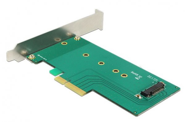 Delock 89472 - PCIe - M.2 - Nero - Verde - Argento - 39 Gbit/s - Windows 10 Education - Windows 10 E