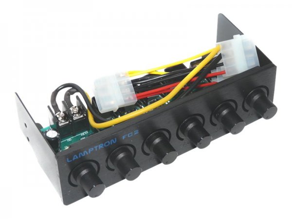 Lamptron FC2 Fan Controller 5.25 Zoll - black