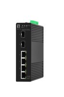 LevelOne Switch 6x GE IGS-2106 2xSFP 4xRJ45 schwarz - Interruttore - 1 Gbps
