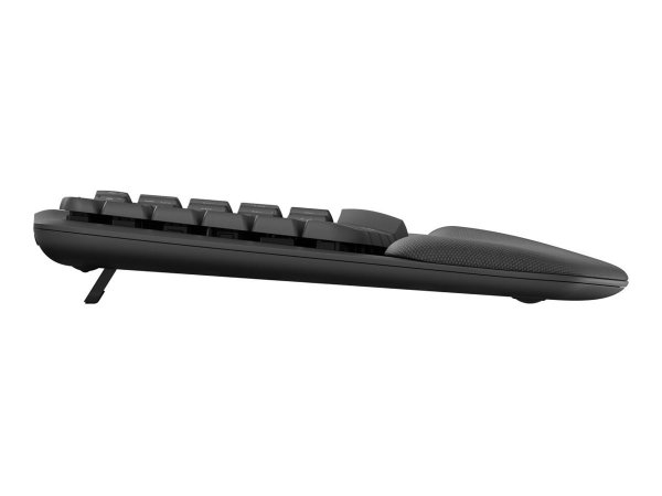 Logitech Wave Keysergonomic KB GRAPHITE CZE-SKY - Tastiera - QWERTZ