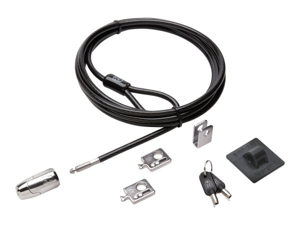 Kensington Kit di bloccaggio 2.0 per desktop e periferiche - 2,44 m - Kensington - Chiave - Acciaio