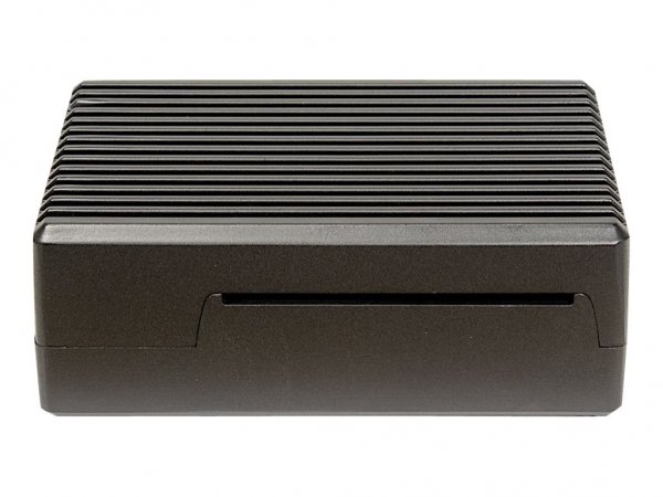 Inter-Tech 88887359 - Custodia - Raspberry Pi - Raspberry Pi - Nero - Alluminio - 90 mm