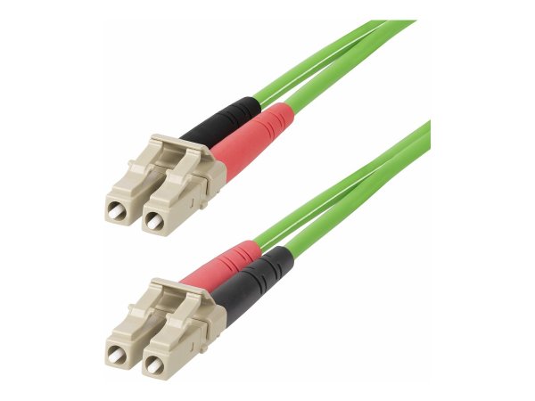 StarTech.com Cavo in Fibra Ottica Multimodale da LC a LC (UPC) OM5 da 25m - Cavo Patch Duplex LOMMF