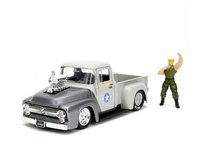 Jada Toys Street Fighter 1956 Ford Pickup 1 24+ Guile 253255057