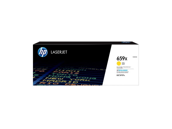 HP 659X Yellow LaserJet Toner - Originale - Unità toner