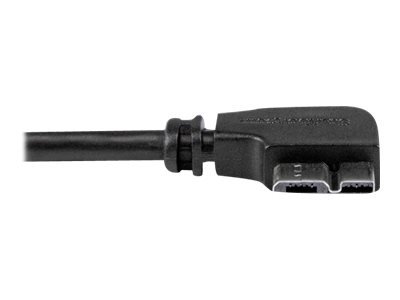 StarTech.com Slim Micro USB 3.0 Cable - m/m - Right-Angle Micro-USB - Cavo - Digitale/dati