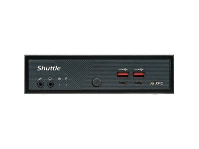 Shuttle Barebone slim DN11H5 U-125H/DDR5/black - Barebone - Core Ultra 5