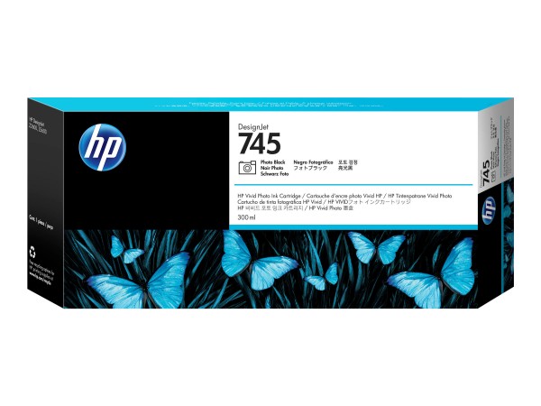 HP DesignJet 745 - Cartuccia di inchiostro Originale - Photoblack - 300 ml