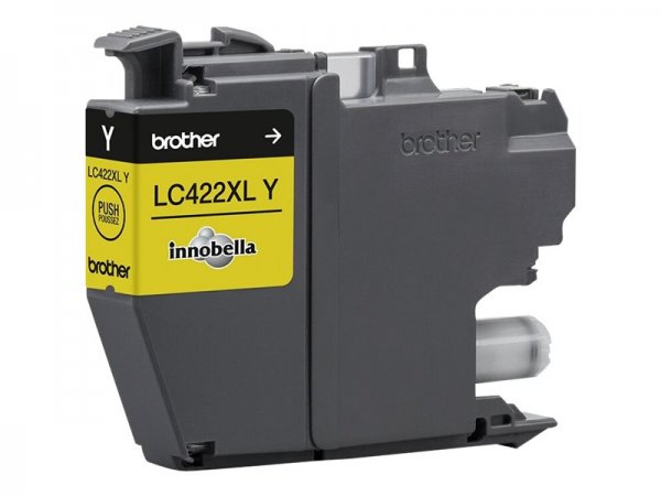 Brother LC422XLY - Giallo - 1 pz - 1500 pagine - Confezione singola