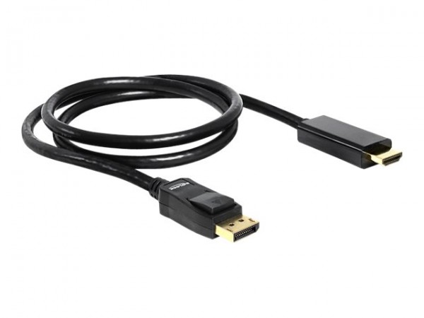 Delock Kabel DisplayPort - HDMI - Cavo - Digitale/display/video