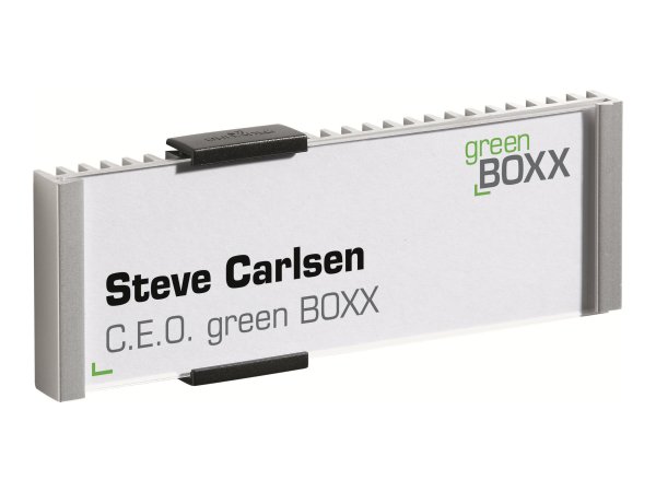 Durable 480023 - Supporto per segnale - Acrilico - Alluminio - Argento - 149 mm - 52,5 mm