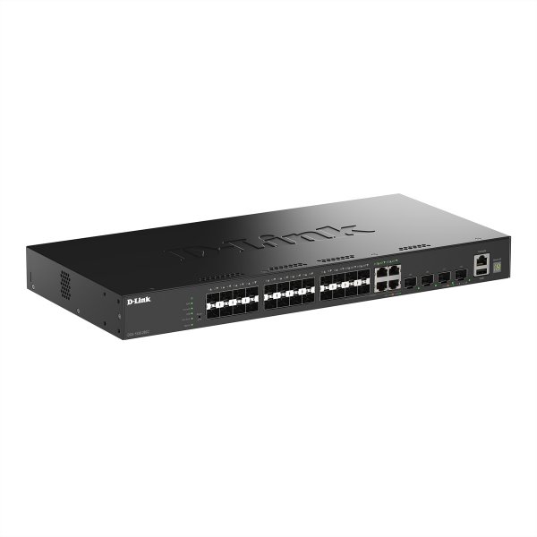 D-Link Switch DGS-1530-28SC E DGS153028SC DGS-1530-28SC/E - Interruttore - Vetroresina (lwl)
