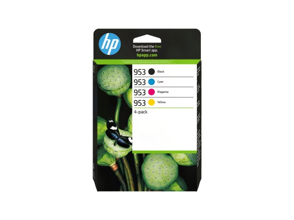 HP 953 - Pack - Schwarz Gelb Cyan Magenta - Originale - Cartuccia di inchiostro