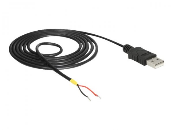 Delock 85664 - 1,5 m - USB A - USB 2.0 - 0,48 Gbit/s - Nero