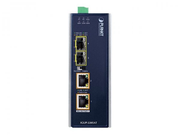 Planet IGUP-2205AT - 1000 Mbit/s - 10Base-T - 100Base-T - 1000Base-T - 1000Base-BX - 1000Base-LX - 1