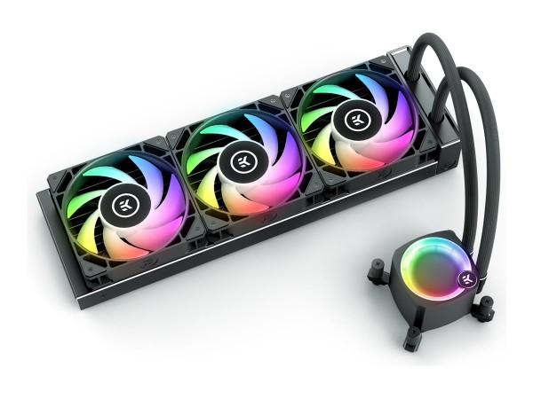 EK Water Blocks Nucleus AIO CR360 Lux D-RGB - Raffreddatore di liquidi tutto in uno - 12 cm - 2300 G
