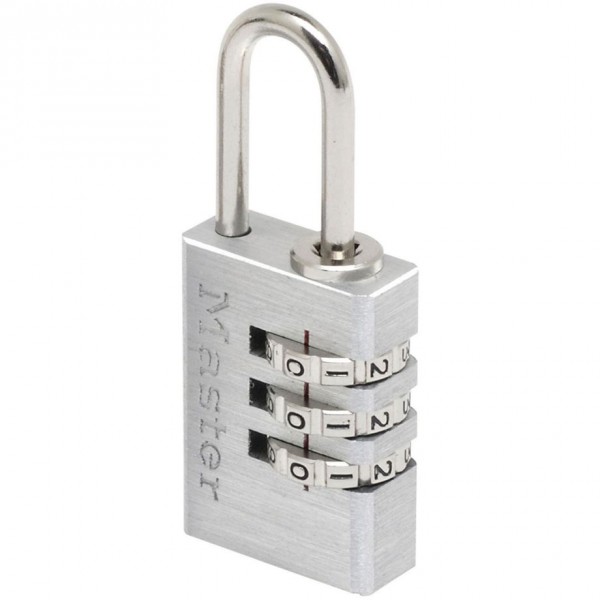 MasterLock Zahlenschloss aus Aluminium Stahlbügel 7620EURDCC