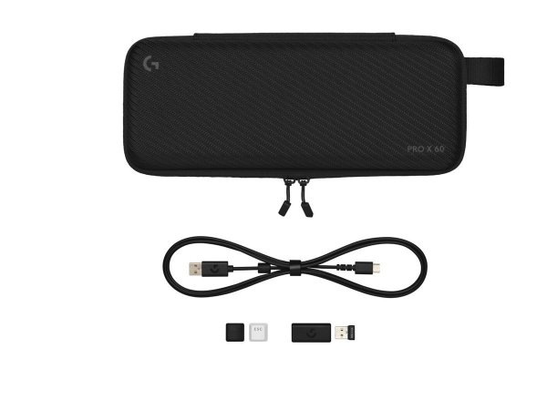 Logitech G PRO X 60, Verkabelt & Kabellos, RF Wireless+ Bluetooth, Mechanischer Switch, QWERTY, RGB-