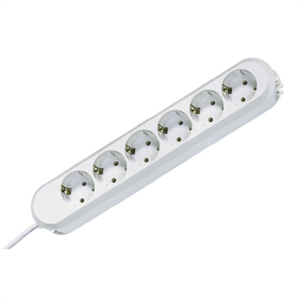 Bachmann Steckdosenleiste Smart 6-fach weiß - Strip alimentazione