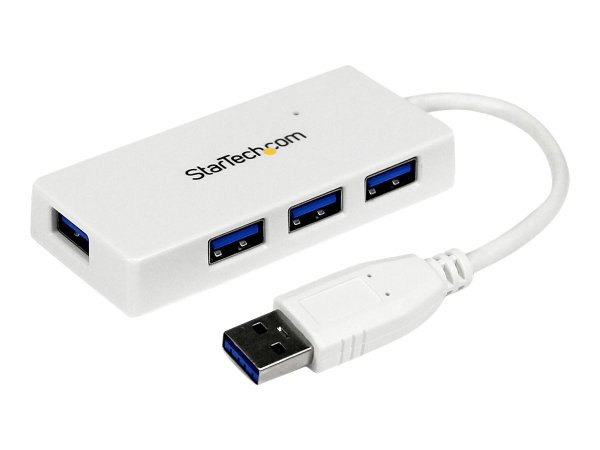 StarTech.com Hub portatile mini USB 3.0 SuperSpeed a 4 porte - Perno e concentratore per Ultrabook U